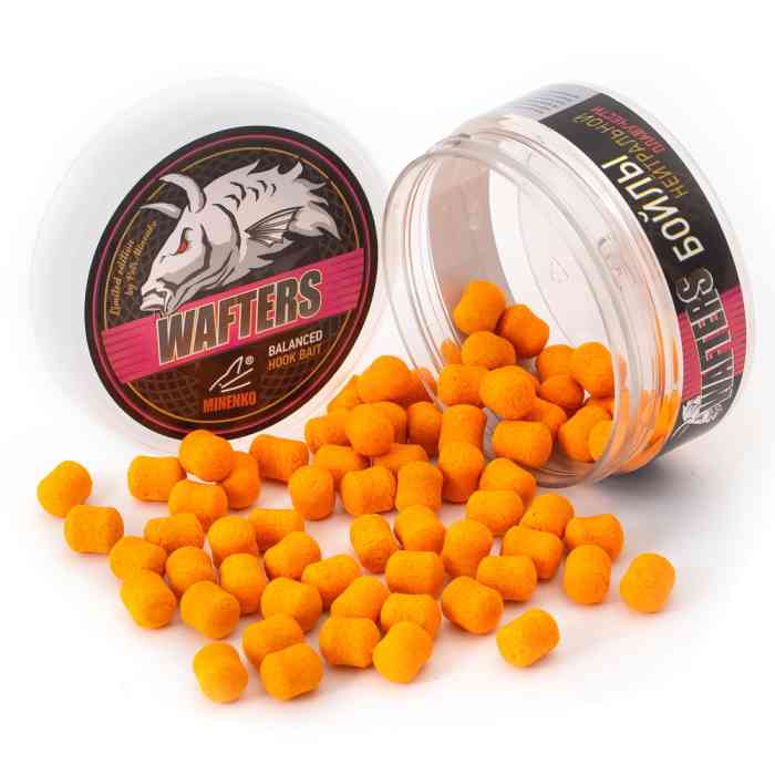 Насадочные бойлы MINENKO WAFTERS DUMBELLS TUTTI-FRUTTI 11x14мм