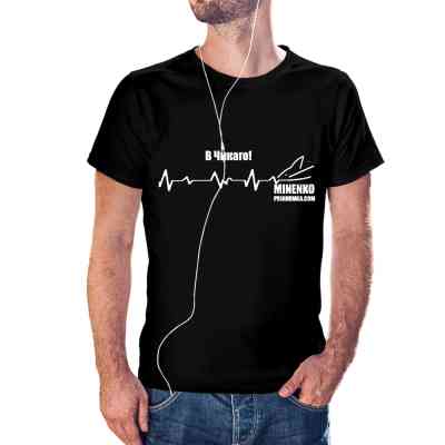 Футболка MINENKO «В Чикаго» (M) чёрная