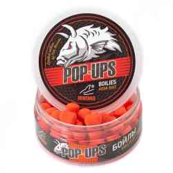 Насадочные бойлы MINENKO POP-UP DUMBELLS STRAWBERRY 11x14мм