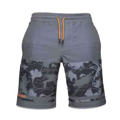 Шорты на резинке Graphite black camo (XXL)