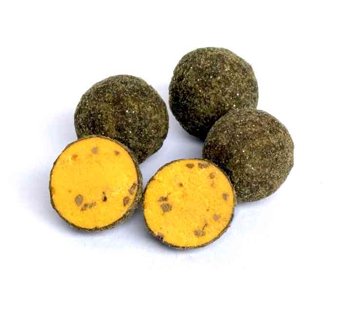 Бойлы нейтральной плавучести WAFTERS GOLD в обсыпке ORANGE PLUM (ОРАНЖЕВАЯ СЛИВА) 15 мм