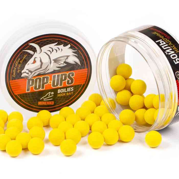 Бойлы плавающие MINENKO SWEET CORN (Fluo) Pop-Up 14мм