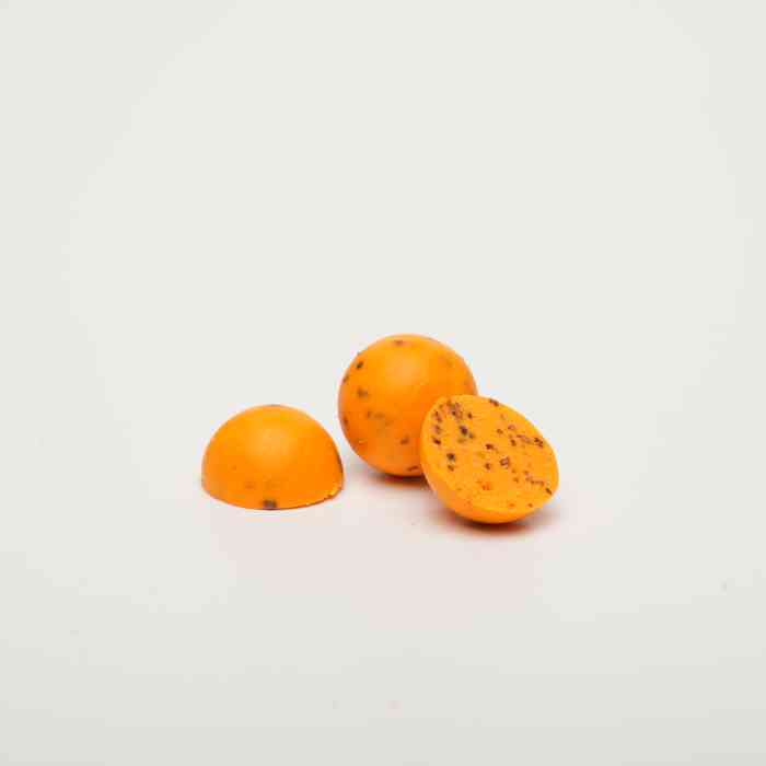 Бойлы нейтральной плавучести WAFTERS PRO FLUO ORANGE PLUM  (ОРАНЖЕВАЯ СЛИВА) 12ММ