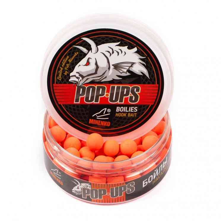 Купить Бойлы плавающие MINENKO STRAWBERRY (Fluo) Pop-Up 12мм