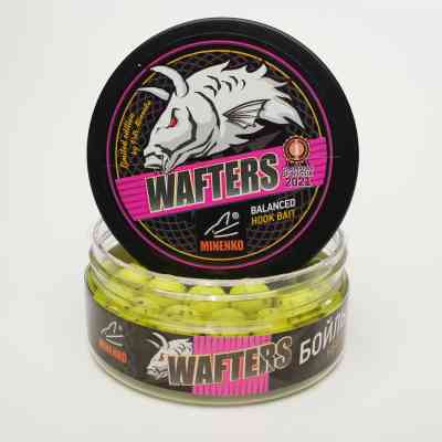 Бойлы нейтральной плавучести WAFTERS PRO FLUO PINEAPPLE (АНАНАС ) 12ММ