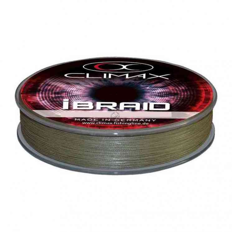 Купить Шнур Climax iBraid 8 Olive (0.08), 135м, 6.0 кг