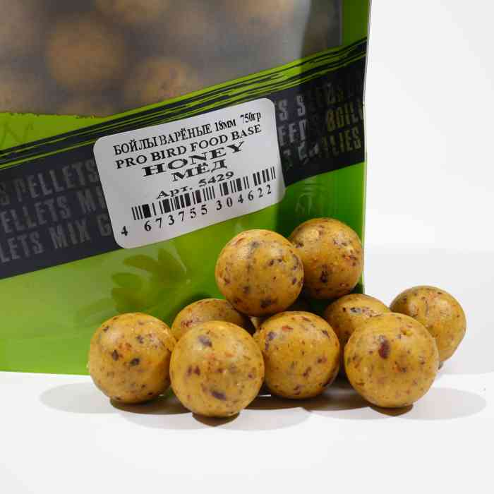 Бойлы варёные мёд PRO BIRD FOOD д15 мм