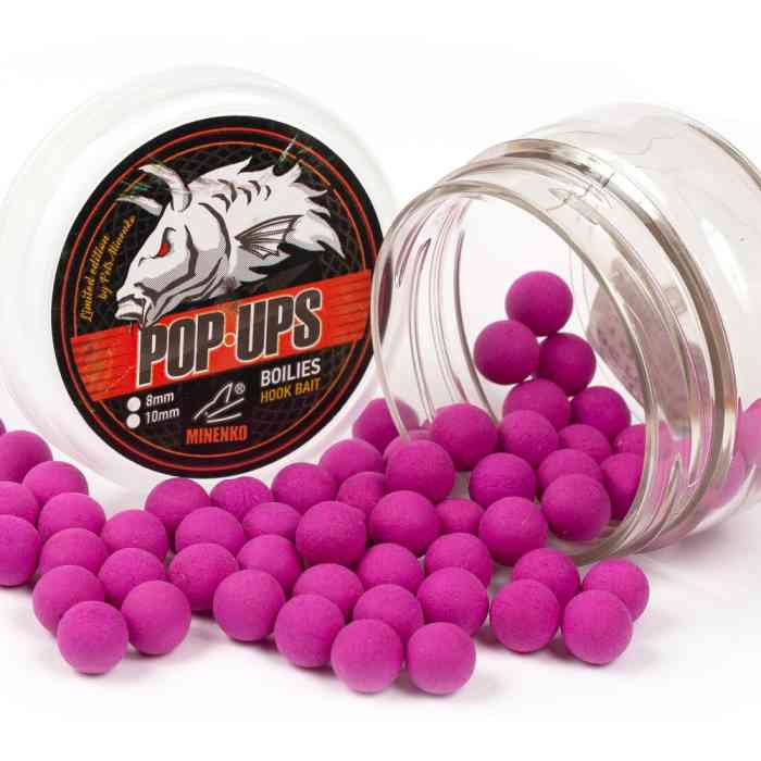 Бойлы плавающие MINENKO SQUID & OCTOPUS Pop-Up 10мм
