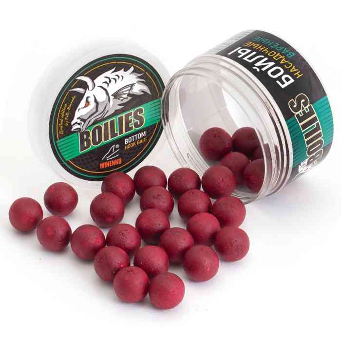 Насадочные бойлы MINENKO MONSTER CRAB 20мм (варёные)