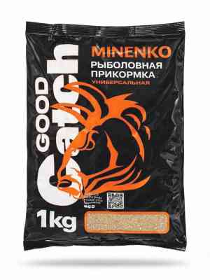 Прикормка MINENKO Good Catch (1 кг) Чеснок
