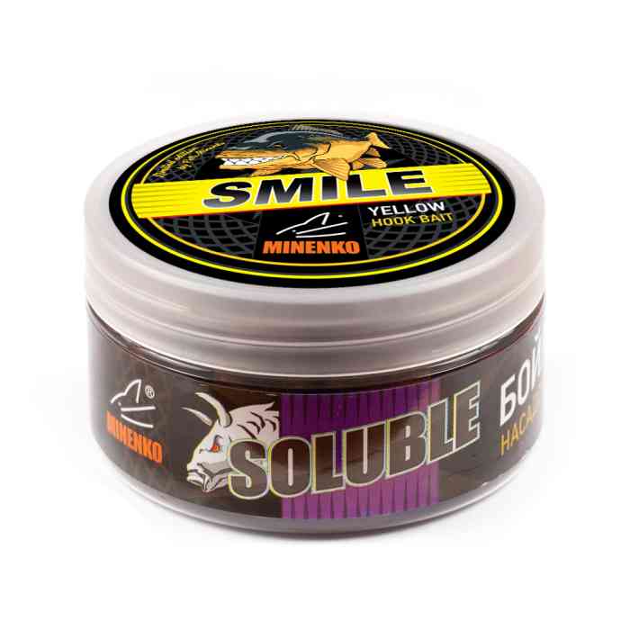 Насадочные бойлы MINENKO MONSTER CRAB (SMILE) 26мм (пылящие)