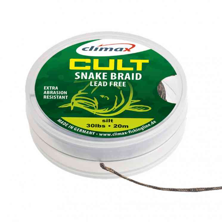 Купить Ледкор Climax CULT SnakeBraid 40 lb (weed) NEW 2018