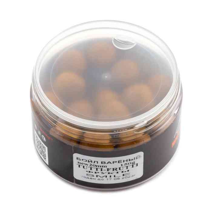 Насадочные бойлы MINENKO TUTTI-FRUTTI (SMILE) 20мм (варёные)