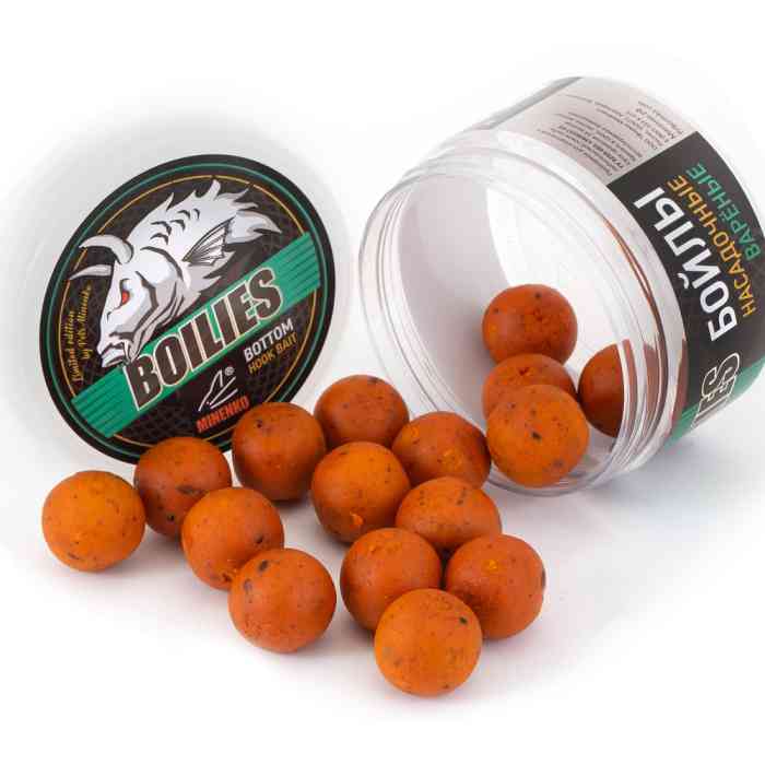 Насадочные бойлы MINENKO PEACH 24мм (варёные)