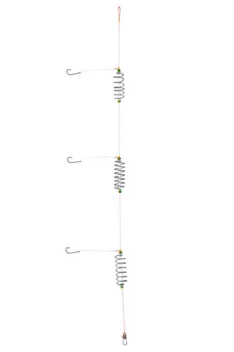 Оснастка № 31 крючок 4 без груза «Убийца карася» (3 пружины)