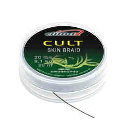 Поводковый материал CULT Skin Braid (weed) 30 lb