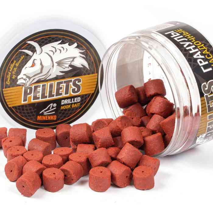 Насадочный пеллетс MINENKO RED HALIBUT tutti-frutti (14мм)